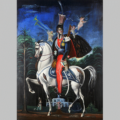 Waliszewski Prince Joseph Poniatowski on horse