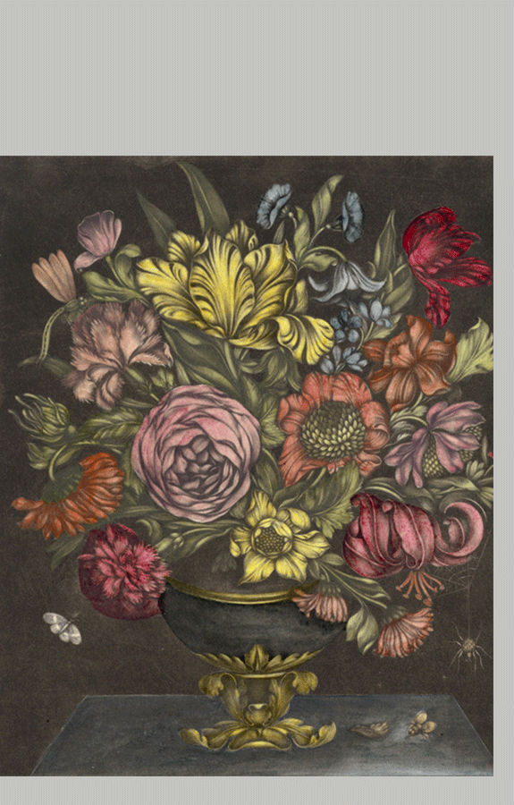 Waterloos Vase with Flowers d