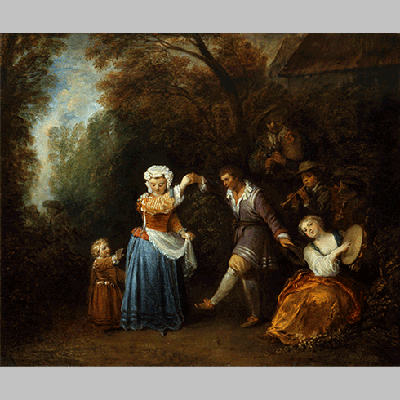 Watteau The Country Dance