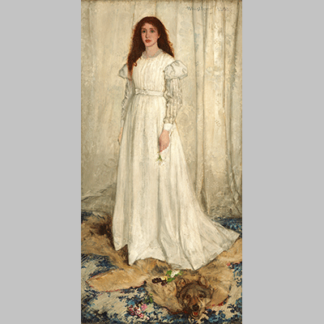 Whistler James Symphony in White no 1 The White Girl 1862 2