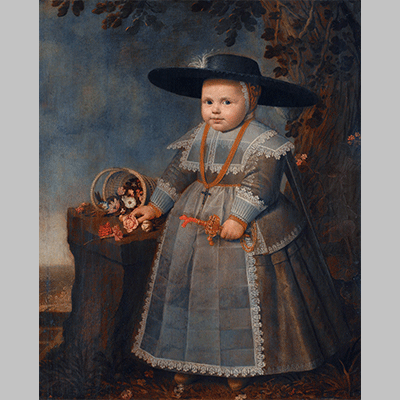 Willem van der Vliet Portrait of a little boy