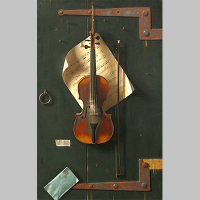 William Harnett The Old Violin 1886
