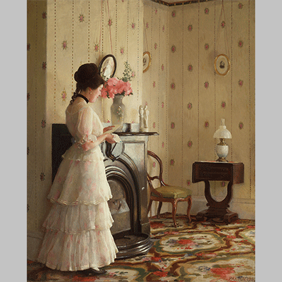 William McGregor Paxton The Front Parlor