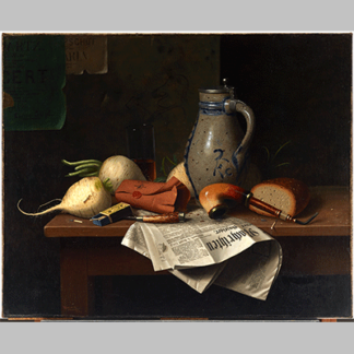 William Michael Harnett Munich Still Life