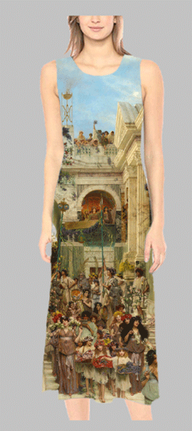 alma tadema Dress