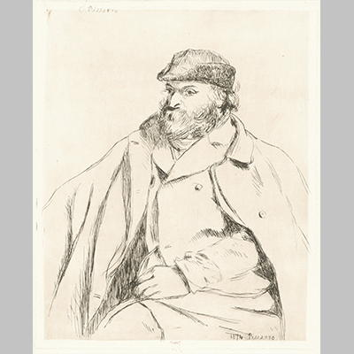 Camille Pissarro - Portrait of Cezanne