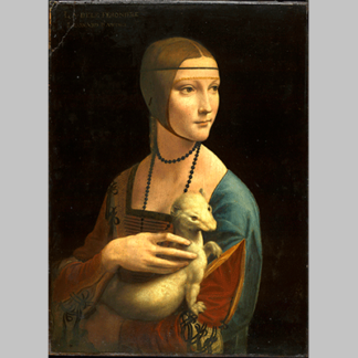 da vinci lady with an ermine portrait of cecilia gallerani 1490
