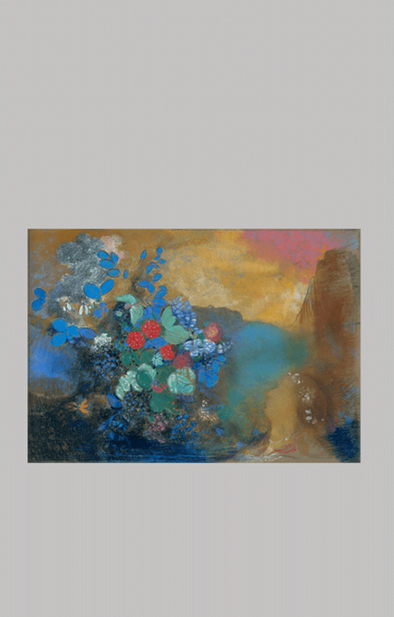 Redon Ophelia among the Flowers wt pl