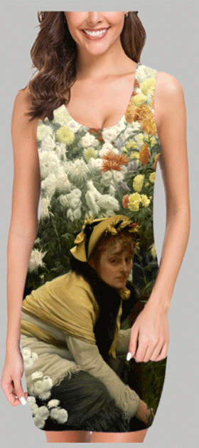 floral vest Dress 2