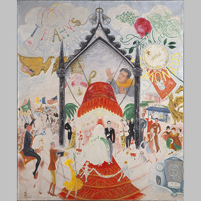 florine stettheimer the cathedrals of fifth avenue 1931 2