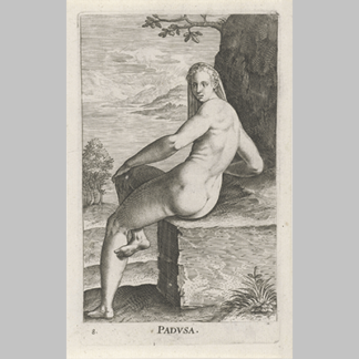 Philips Galle Waternimf Padusa 1587