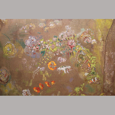 redon, figure dalla decorazione della sala da parnzo del castello di domecy 4