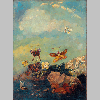 redon butterflies 1910