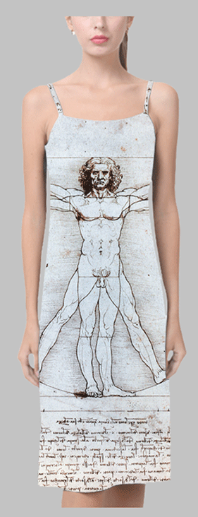 Da Vinci Slip Dress