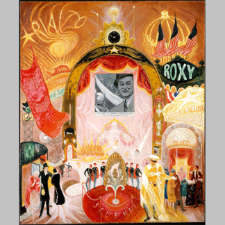 stettheimer The Cathedrals of Broadway 1