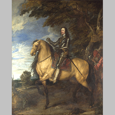 van Dyck Equestrian Portrait of Charles I