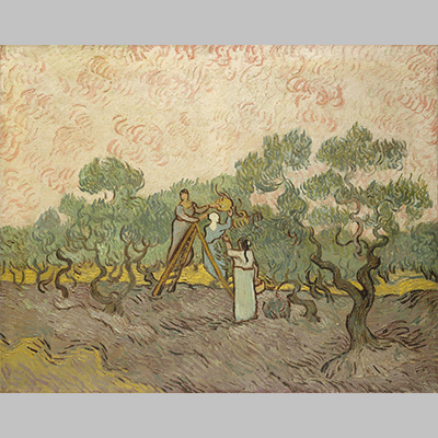 van Gogh Women picking olives 1889