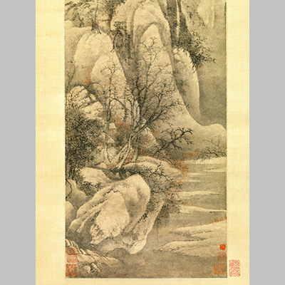 wang Snow Clearing Landscape after Li Cheng